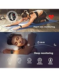Reloj inteligente Foronechi para hombre y mujer), Z12-BK