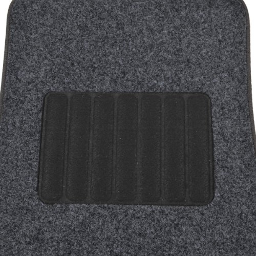 Motor Trend FatRug Carpet Floor Mats - Dark Ash Gray - Thick Robust Auto Gear for Your Car Truck or SUV