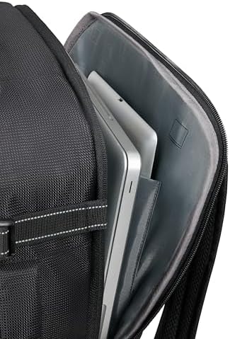 Take2Cabin Pro - Ryanair/Wizz Air/Vueling Kabinentasche (40 x 30 x 20 cm, 26,5 l, 0,60 kg) - Untersitz-Handgepäck, Flugzeug-Rucksack S/M Untersitz - Schwarz (Flash Black)