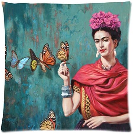 ForcoolStore Frida Kahlo Printed pattern Throw Pillow Case Cushion Cover