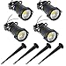 Tomshine 5W 12V COB LED Path Lights Outdoor Spotlight Landscape Lighting 500LM Super Bright for Garden Wall Yard Path