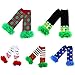 DZT1968® Baby/Child Girl Christmas Cotton Leg Warmer Boots Socks Knee Pad With Lace Trim