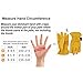 Kim Yuan Leather Work Gloves for Gardening,Yard Work, Farm, Construction 1Pair