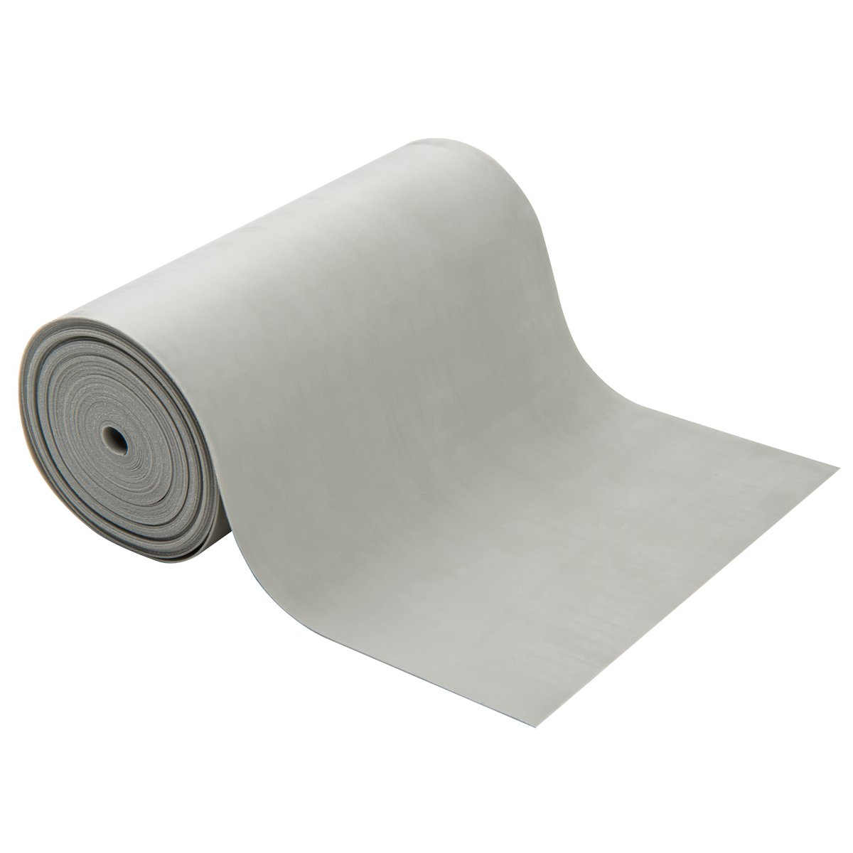 CanDo Resistance band / training band / gymnastics band - 5.5 m - silver (very very strong) - alternative to dumbbells