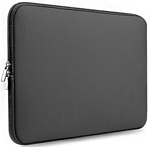 Laptop Sleeve 15-15.4 Inch,resistant Neoprene Laptop Sleeve/Notebook Computer Pocket Case/Tablet Briefcase Carrying Bag Compatible Asus/Dell/Fujitsu/Lenovo/HP/Sony/Toshiba/Acer/ Fujitsu(Grey ) - Thumbnail 7