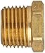 Anderson Metals 56110-0806 Brass Pipe Fitting, Hex Bushing, 1/2