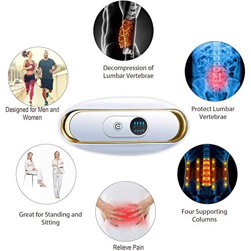 Massage Belt,Adjustable Vibration Massage,Promote Digestion,Male Weight Loss Machine for Women,Portable Abdominal Massager,Belly Fat Burner,Period Pain Relief,Great Gift for Partner