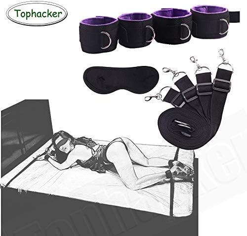 Tophacker Exercise Bands Bedding Kits Adjustable Set of Black