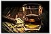 Cigar & Wine Canvas Wall Art for Bar, Artisweet Pictures Canvas Prints Oil Paintings for Home Decoration Wall Decor Artwork, 20