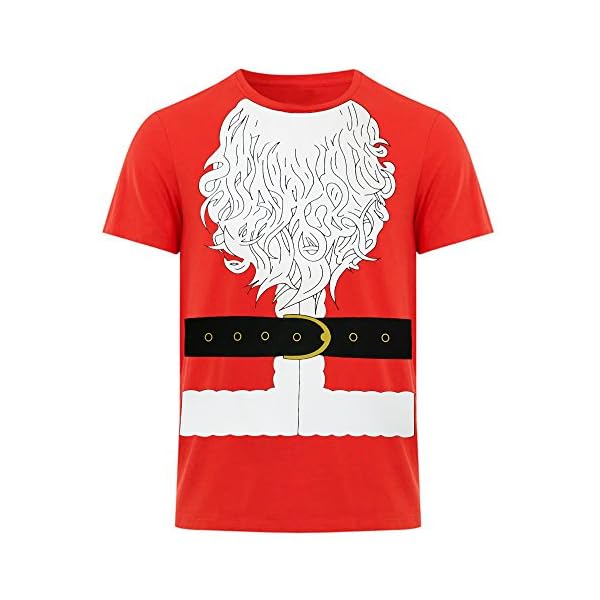 fresh tees Santa Claus Novelty T-Shirt Christmas Shirts