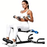 Adjustable Squat Machine for Women, Glutes Trainer for Home Gym, 4-Level Resistance Leg & Core Workout Equipment with Deep Squat Support, 300 lbs Capacity