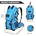 MOUNTAINTOP 40 Liter Water-resistant Camping Backpck-5812I