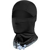Achiou Ski Mask Balaclava Shiesty, Cooling Ice Silk Motorcycle Face Cover | Ski Mask for Men/Women,Breathable Face Mask,Thin Summer Balaclava,Versatile Use for Skiing Moto,UV Protection,Helmet Friendly