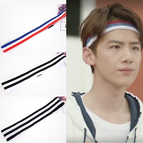 Summer solstice before the arrival of Lu Aung Bai Jingting sports yoga headband same paragraph Korean fashion hair accessories hair bands lady tide men for women girl lady