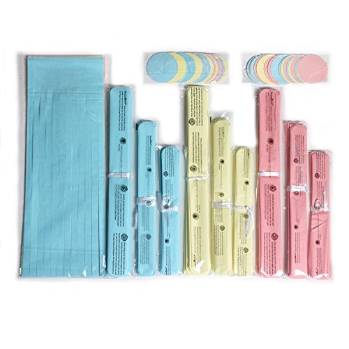 Tissue Paper Flowers Pom Poms Party Decorations Blue Yellow Pink Tassel garland for Baby Girl Unicorn Birthday Party Supplies Bridal Shower Decorative Decor 100% Premium Paper