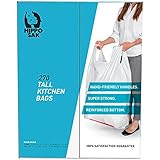 Handle Trash Bag, Hippo Sak® with Power Strip, 13 Gallon Tall Kitchen, 270 Count
