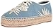 Nine West Women's Guinup Denim Oxford Flat
