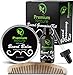 Beard Grooming Kit for Men - Beard Care Gift Sets Best Mustache and Beard Growth Natural Beard Oil Beard Softener Conditioner Balm Butter And Wooden Comb Best Gift Idea for Men Premium Nature