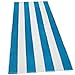 KAUFMAN- SET OF 4 TURQUOISE CABANA BEACH AND POOL TOWELS. 100% COTTON