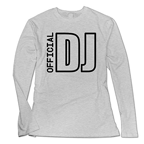 WangyaShann Women's Dj 1 F1 Long Sleeve T-Shirt L Ash
