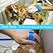SIKSIN Pet Bathing Tool, Pet Shower Sprayer Massage Scrubber in-One for Dog Cat, Adjustable Handheld Grooming Shower Head Brush for Bath Tub and Outdoor Garden Use with 2 Hose Faucet Adapter
