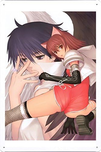 Christmas Collecting Tin Sign Metal Poster Plate Plaque Unique Wall Decor, Anime Multicolor (2030cm) A-SXY00205