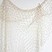 Bilipala Fishing Net, Fishing Net Decor, Wall Decor, Nautical Style, 75 Inch, Creamy White