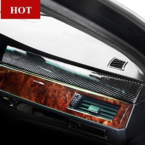 CROTRIM Carbon Fiber Center Console Moulding Trim Cover for BMW 5 Series E60 2005-2010