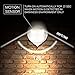 Motion Sensor Light, Lee Lighting 600 Lumen Motion Detector, IP65 Waterproof Outdoor Lights with Japan-Made Sensor, Battery Operated, Security Lights for Wall, Garden and Driveway (White)