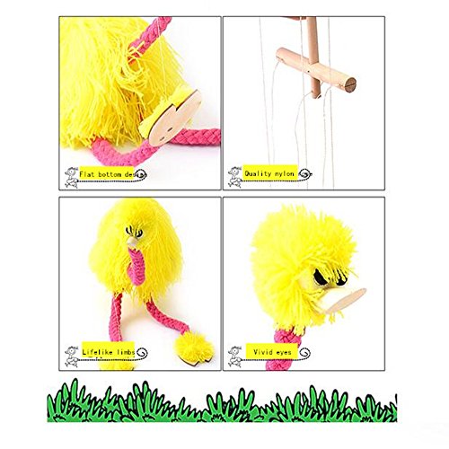 HOCHE Toy-Marionette Ostrich (Yellow) - Thumbnail 3