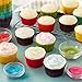 Wilton Rainbow Cupcake Decorating Kit - Cupcake Liners with Blue, Pink, Red, and Green Sugar and Sprinkles