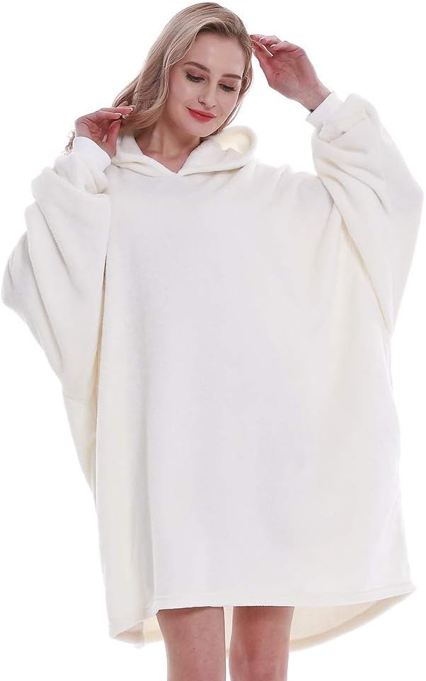 cream oversized hoodie