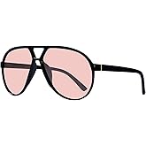 mosanana Trendy Aviator Oversized Sunglasses for Women Retro 70s Style MS52482