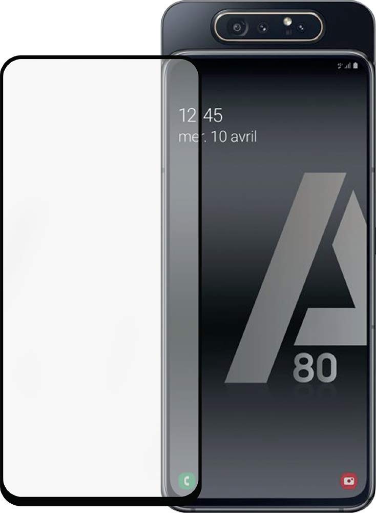 Bigben Connected 2.5D Tempered Glass Galaxy A80 Black