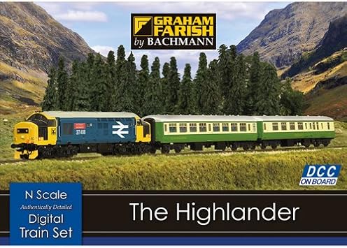 the highlander digital train set