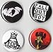 FALL OUT BOY BUTTON SET 4 PACK (1