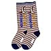 Yzjcafriz Boys' Cartoon Dinosaur Stocking Youth Pattern Knee High Cotton Socks (8 Pairs)