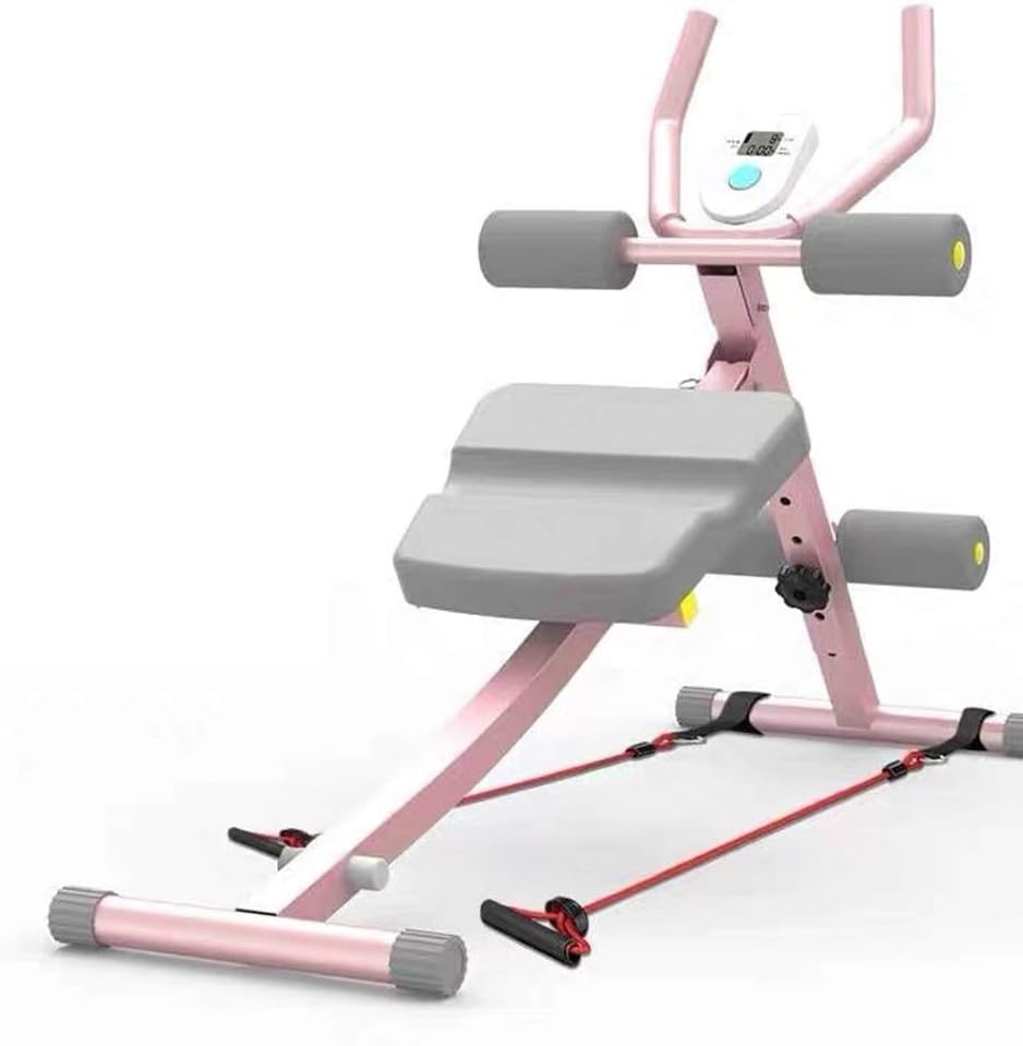 Ab Trainers Home Ab Trainer Abdominal Coaster Fitness Equipment Workout Machine Core Whole Body Height Adjustable with Counter (Size : 3 in 1)