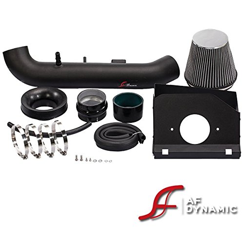 R&L Racing AF Dynamic Black Air Intake Systems with Filter Box Heat Shield 2011-2014 for Ford F150 F-150 5.0 5.0L V8