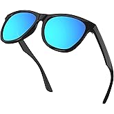 WISTON XL Square Polarized Sunglasses for Big Heads Men Oversized 150mm Wide TR90 Frame UV400 Protection Shades 8140