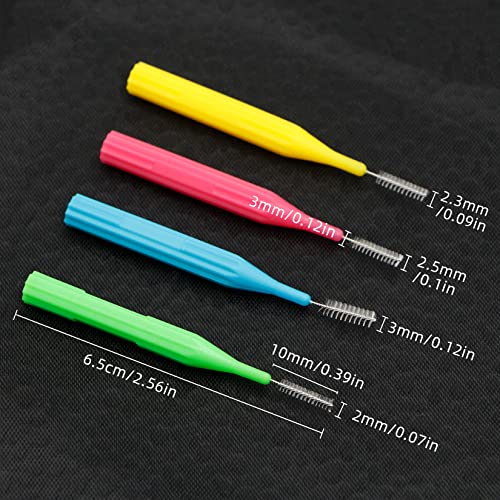 RAZOKO Interdental Brush, Toothpick Flossing Head,Easy Use Tooth