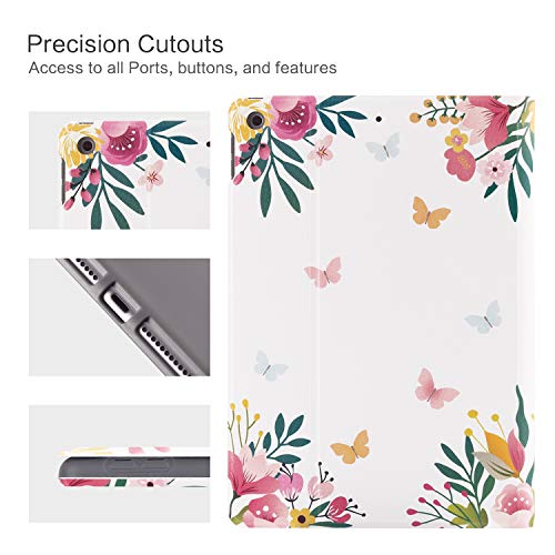 Vimorco iPad 7th Generation Case, New iPad 10.2 Inch Case 2019, Premium Protective Leather Smart Case Auto Sleep/Wake Multi-Angle Stand Cover for iPad 10.2’’ 2019