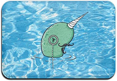 Fashions Cool Gentle Narwhals Papa Personalized Indoor/Outdoor Doormats
