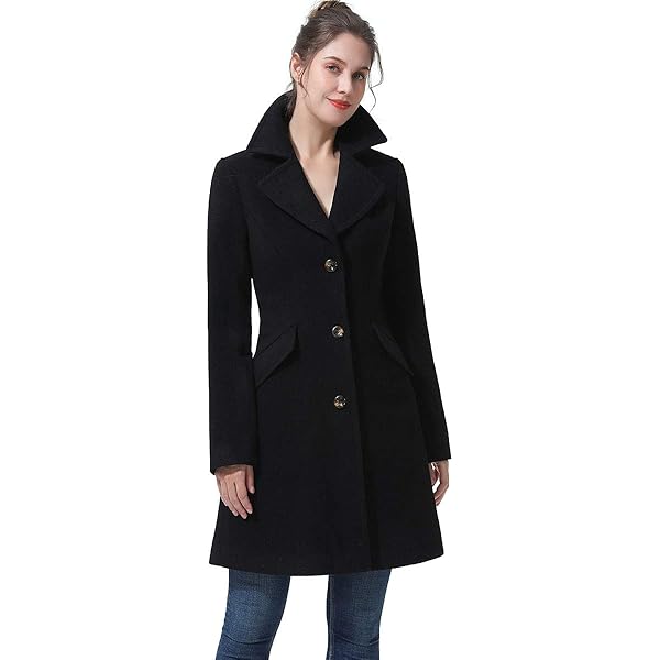 Amazon.com: BGSD Women Joan Wool Blend Walking Coat (Also