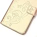for iPhone 7 Case,iPhone 7 Leather Case,iPhone 7 Cover,Candywe [Gold] [Wallet] Leather Protective Stand Case for iPhone 7 for Woman (with Strap)