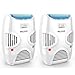 WILDJUE Ultrasonic Pest Repeller Pest Control [2-Pack] Spider repellent, Electronic Plug In Pest Repeller- Spiders,Roaches,Other Insects,Repels Mice, Non-toxic Environment-friendly, Humans & Pets Safe