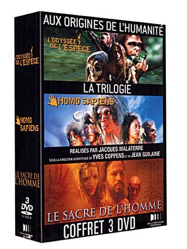 Aux Origines De L'humanité, La Trilogie - Coffret - L'odyssée De L'espèce + Homo Sapiens + Le Sacre De L'homme