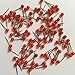 goeasybuy Red 100PCS 1/8 Inch Map Tacks Pushpins Map Tacks,
