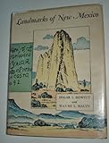 Front cover for the book Landmarks of New Mexico by Edgar L. Hewett