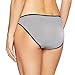 Vanity Fair Women's Illumination Body Shine String Bikini Panty 18108, Blues Stripe Print, Medium/6